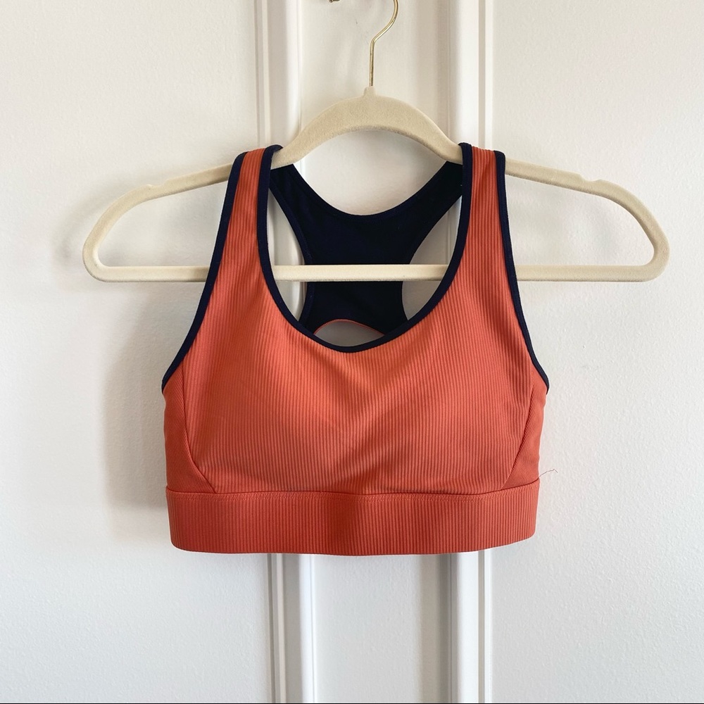 Zyia Burnt Orange Premium Adjustable Bra - Size Small